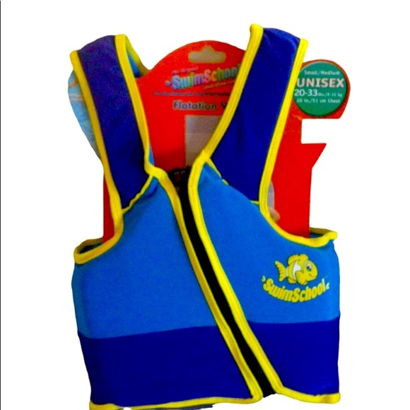 NWT The Original Swim School Flotation Vest Size S/M - Picture 3 of 6